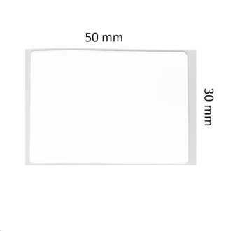Niimbot Etiketten R 50x30mm 230 Stück Weiß für B21, B21S, B3S, B1