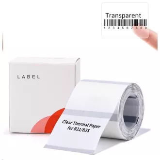 Niimbot Etiketten ER 40x30mm 230 Stück Transparent für B21, B21S, B3S, B1