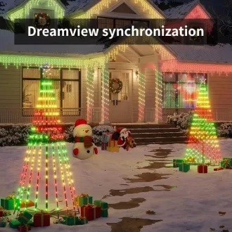 Govee RGBIC Weihnachtsbaum mit Stern 1, 8m Matter