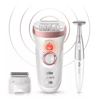 Braun Silk-épil 9-890 Rose Gold Epilierer, SensoSmart, Trocken- und Nassrasur, 2 Geschwindigkeiten, Massagesystem, Geschenk-Edition Braun Silk-épil 9-890 Rose Gold Epilierer, SensoSmart, Trocken- und Nassrasur, 2 Geschwindigkeiten, Massagesystem, Geschenk-Edition