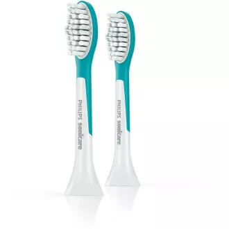 Philips HX6042/33 Sonicare für Kinder, Ersatzköpfe, für Kinder, Standardgröße, 2 Stück, aufsteckbar, aqua Philips HX6042/33 Sonicare für Kinder, Ersatzköpfe, für Kinder, Standardgröße, 2 Stück, aufsteckbar, aqua