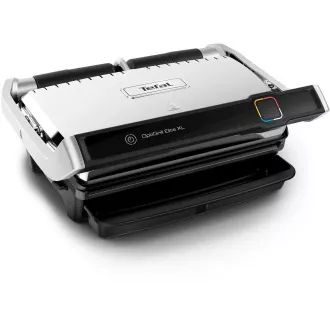 Tefal Optigrill Elite XL GC760D30 Kontaktgrill, 2200 W, 16 Programme, Timer, Thermometer, Saftschale