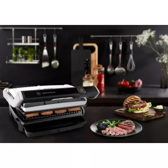 Tefal Optigrill Elite XL GC760D30 Kontaktgrill, 2200 W, 16 Programme, Timer, Thermometer, Saftschale
