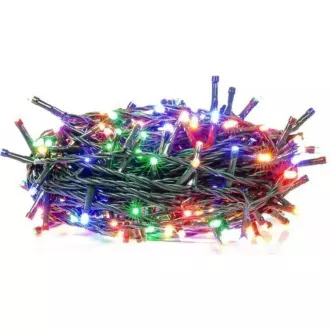 Solight LED-Weihnachtskette für den Außenbereich, 500 LEDs, 50m, 5m Zuleitung, 8 Funktionen, Timer, IP44, mehrfarbig
