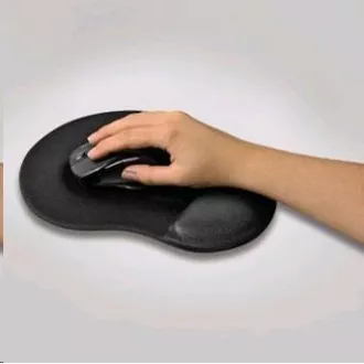 Hama ergonomisches Gel-Mauspad, schwarz