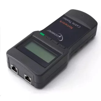 GEMBIRD Kabeltester Digitales Netzwerkkabeltestgerät (Cat 5E, 6E, Koaxial, Telefon)