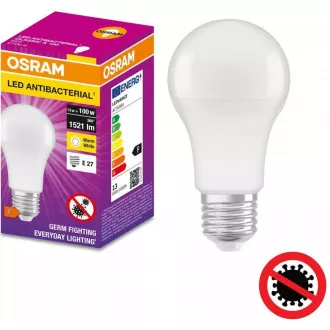 OSRAM LED ANTIBACTERIAL E27 13W/827 CLA100W warm 2700k