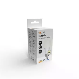 Solight LED-Lampe, klassische Form, 10W, E27, 4000K, 270°, 850lm