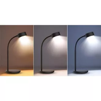 Solight LED-Tischleuchte, 4, 5W, 300lm, 3CCT, schwarz, Sockel Solight LED-Tischleuchte, 4, 5W, 300lm, 3CCT, schwarz, Sockel