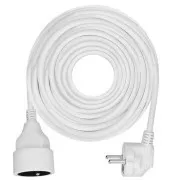 Solight 1z Verlängerungskabel - Stecker, 15m, 3 x 1, 5mm2, weiß