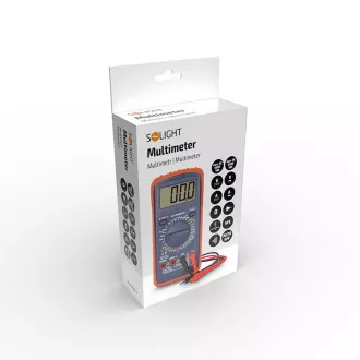 Leichtes Multimeter, max. AC 600V/10A, max. DC 600V/10A, Diodentest, Buzzer, hFE, Kapazität, Widerstand Leichtes Multimeter, max. AC 600V/10A, max. DC 600V/10A, Diodentest, Buzzer, hFE, Kapazität, Widerstand