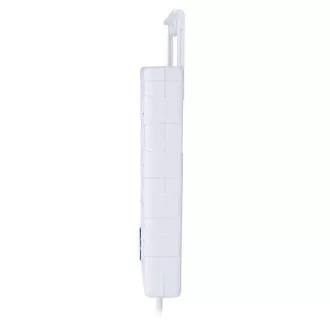 Solight Überspannungsschutz, 8z, USB A C, 2m, weiß Solight Überspannungsschutz, 8z, USB A C, 2m, weiß