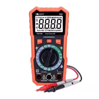 Solight professionelles Zangenmultimeter, 10mA - 1000A