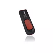 ADATA Flash Disk 32GB C008, USB 2.0 Classic, schwarz