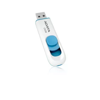 ADATA Flash Disk 32GB C008, USB 2.0 Classic, weiß