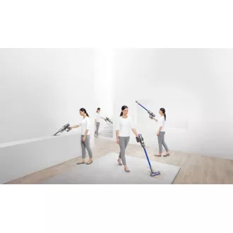 Dyson V11 Absolute Schnurloser Staubsauger, Li-Ion Akku, LCD Display, 3 Modi, Auffangbehälter, Blau/Silber - Unverpackt Dyson V11 Absolute Schnurloser Staubsauger, Li-Ion Akku, LCD Display, 3 Modi, Auffangbehälter, Blau/Silber - Unverpackt