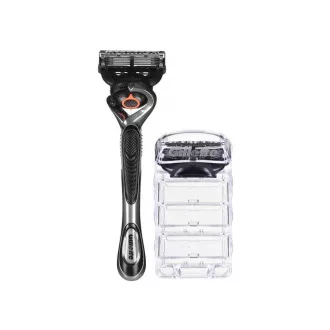 Braun BT7940 Bartschneider, 0,5-20 mm, wiederaufladbar, 4 Aufsätze   Gillette, grau