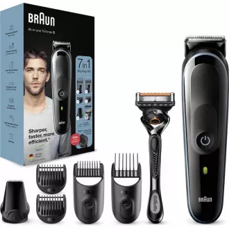 Braun Multigroomer 5 MGK5355 7in1 Bart- und Haartrimmer, 13x Längenverstellung, Gillette Braun Multigroomer 5 MGK5355 7in1 Bart- und Haartrimmer, 13x Längenverstellung, Gillette