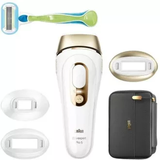 Braun Silk-expert Pro 5 PL5243 IPL-Epilierer, Gehäuse, Hauttonsensor, UV-Filter, 3 Köpfe Braun Silk-expert Pro 5 PL5243 IPL-Epilierer, Gehäuse, Hauttonsensor, UV-Filter, 3 Köpfe