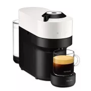 Krups Nespresso XN920110 Vertuo Pop Kapsel-Kaffeemaschine, 1500 W, Wi-Fi. Bluetooth, 4 Kaffeegrößen, weiß