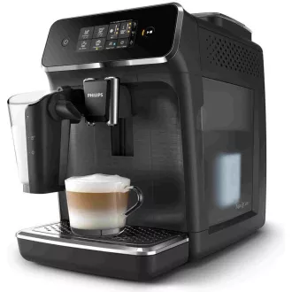 Philips EP2232/40 LatteGo Kaffeevollautomat, 1500 W, 15 bar, integriertes Mahlwerk, Milchsystem, ECO Philips EP2232/40 LatteGo Kaffeevollautomat, 1500 W, 15 bar, integriertes Mahlwerk, Milchsystem, ECO