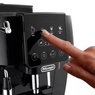 DeLonghi ECAM 220.21.B Magnifica Start Kaffeevollautomat, 1450 W, 15 bar, integriertes Mahlwerk, Dampfdüse, schwarz