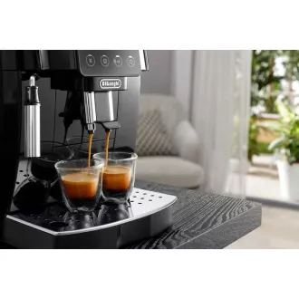 DeLonghi ECAM 220.21.B Magnifica Start Kaffeevollautomat, 1450 W, 15 bar, integriertes Mahlwerk, Dampfdüse, schwarz