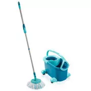 Leifheit 52102 Set Clean Twist Disc Mop Mobiles Rotationsreinigungsset