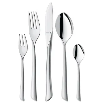 WMF Virginia Cromargan protect Besteck-Set, 30-teilig, Edelstahl rostfrei