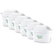 Brita Pack 6 MAXTRA für PO 2024, 6 Stück, Wasserfilter, Einweg