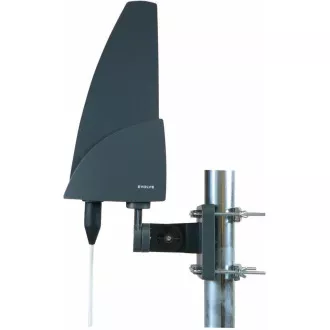 EVOLVEO Shark, aktive Außenantenne DAB /DVB-T2, LTE, 4G, 5G Filter