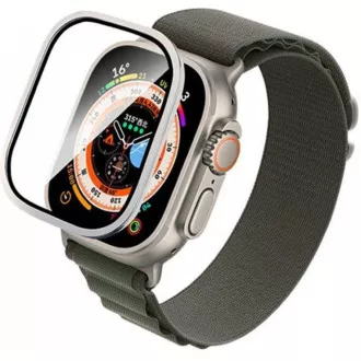 COTECi Titanium Legierung Rahmen Saphir Film für Apple Watch Ultra 49mm