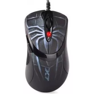 A4tech XL-747H, Gaming-Maus, ANTI-VIBRATE, 3600DPI, Spinnenmotiv blau A4tech XL-747H, Gaming-Maus, ANTI-VIBRATE, 3600DPI, Spinnenmotiv blau