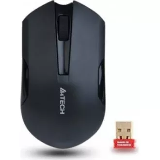 A4tech G3-200N, V-Track, kabellose optische Maus, 2,4 GHz, 10 m Reichweite, schwarz