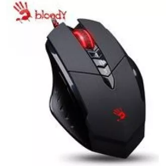A4tech BLOODY V7 Gaming-Maus, bis zu 3200 DPI, V-Track-Technologie, 160 KB Speicher, USB, CORE 3, Metallpads