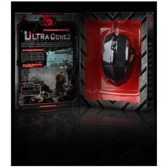 A4tech BLOODY V7 Gaming-Maus, bis zu 3200 DPI, V-Track-Technologie, 160 KB Speicher, USB, CORE 3, Metallpads