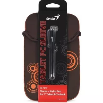 GENIUS GS-701P, Bundle Case für 7" Tablet PC schwarz + Touchpen blau GENIUS GS-701P, Bundle Case für 7" Tablet PC schwarz + Touchpen blau