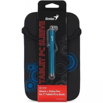 GENIUS GS-701P, Bundle Case für 7" Tablet PC schwarz + Touchpen blau GENIUS GS-701P, Bundle Case für 7" Tablet PC schwarz + Touchpen blau