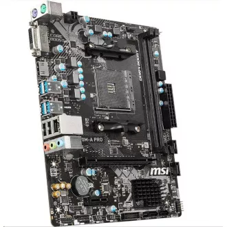 MSI MB Sc AM4 A320M-A PRO, AMD A320, VGA, 2xDDR4, m-ATX MSI MB Sc AM4 A320M-A PRO, AMD A320, VGA, 2xDDR4, m-ATX