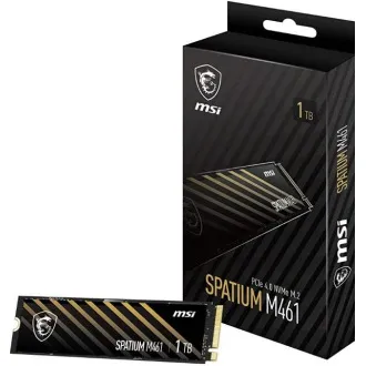 MSI SSD SPATIUM M461, 1TB, PCIe 4.0 NVMe M.2 MSI SSD SPATIUM M461, 1TB, PCIe 4.0 NVMe M.2