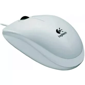 Logitech Maus B100, weiß