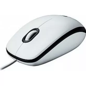 Logitech Maus B100, weiß