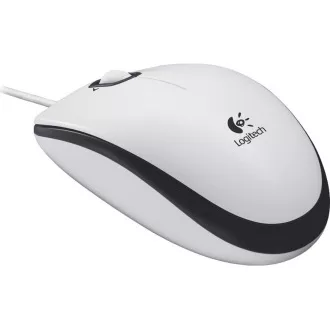 Logitech Maus B100, weiß