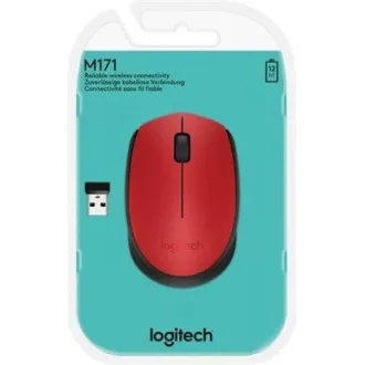 Logitech Wireless Mouse M171, rot