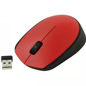 Logitech Wireless Mouse M171, rot