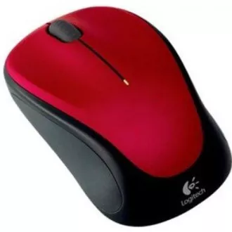 Logitech Wireless Mouse M235, rot