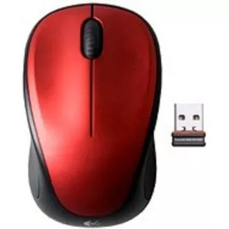 Logitech Wireless Mouse M235, rot