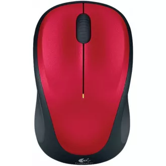 Logitech Wireless Mouse M235, rot
