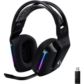 Logitech Gaming-Kopfhörer G733, LIGHTSPEED Wireless RGB Gaming Headset, EMEA, schwarz