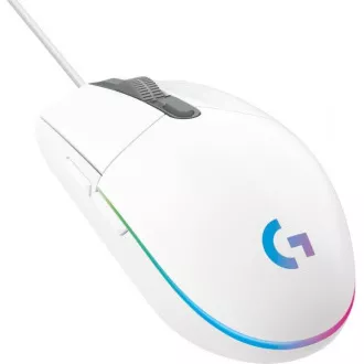 Logitech G102 LIGHTSYNC Gaming-Maus der 2. Generation, USB, EER, Weiß Logitech G102 LIGHTSYNC Gaming-Maus der 2. Generation, USB, EER, Weiß